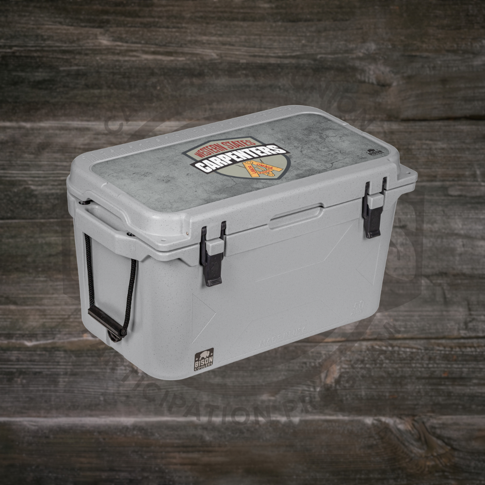  Bison - Hielera - 50 Cuartos (Gris)